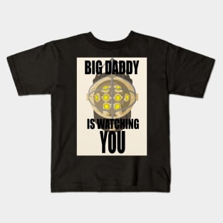 BIG DADDY IS WATCHING YOU Kids T-Shirt